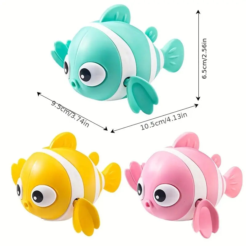Bath Toys Pool Toys For Kids, Baby Funny Wind Up Swimming Fish Bath Toy