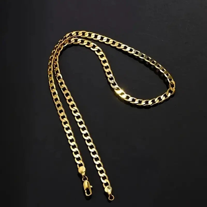 Fashion Hip Hop Bracelet & Necklace Set, For Men And Women