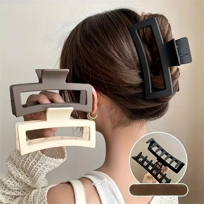 3pcs Large Strong Hold Hair Claw Clips