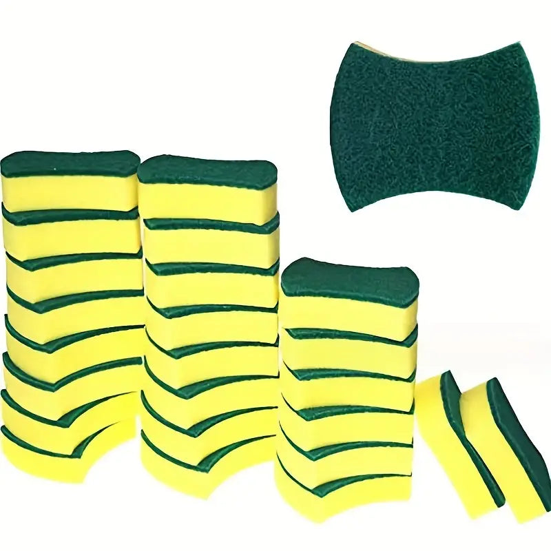 Value Pack Kitchen Cleaning Anti-scratch Dishwashing Sponge -8 pcs