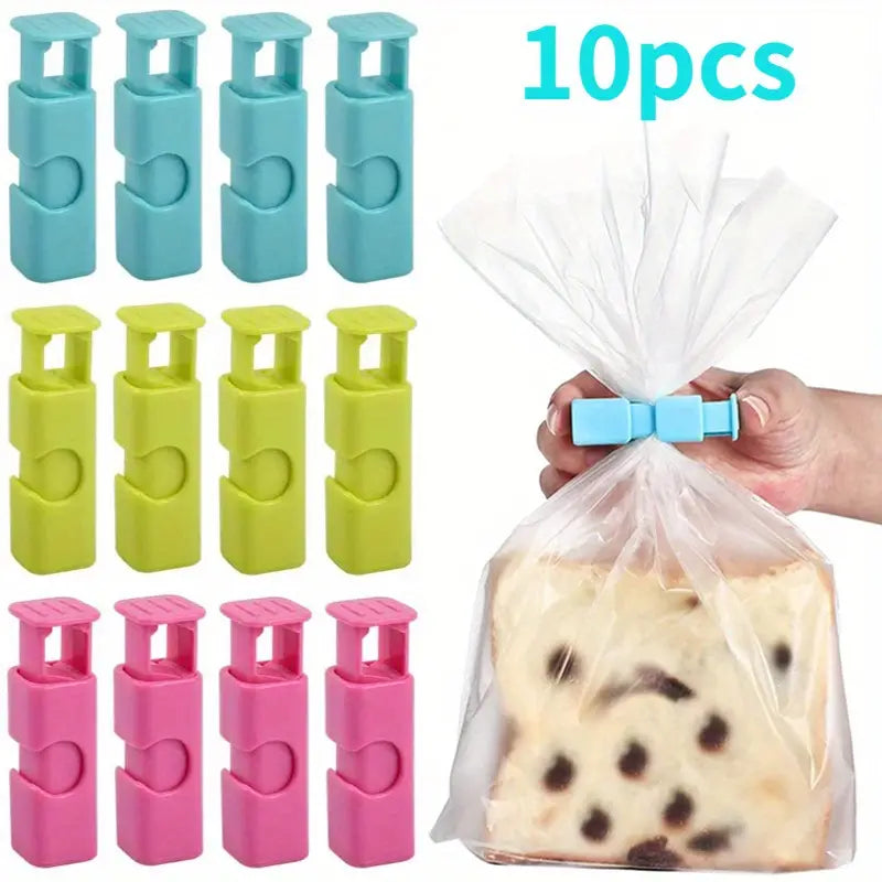 10pcs Food Sealing Bag Clips