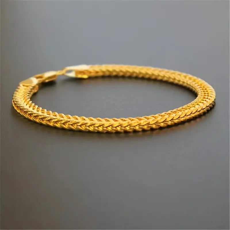 Hip Hop Fashion Cool Bracelet, 6MM Unisex Cool Bracelet