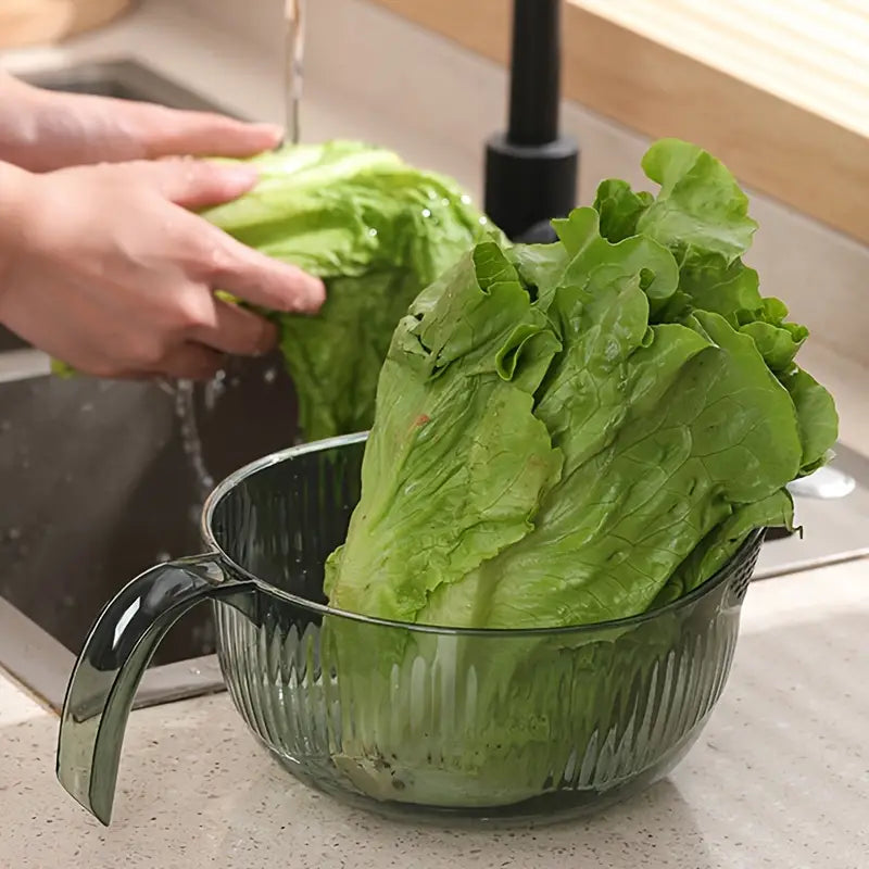 Kitchen Multifunctional Plastic Rice Washing Sieve