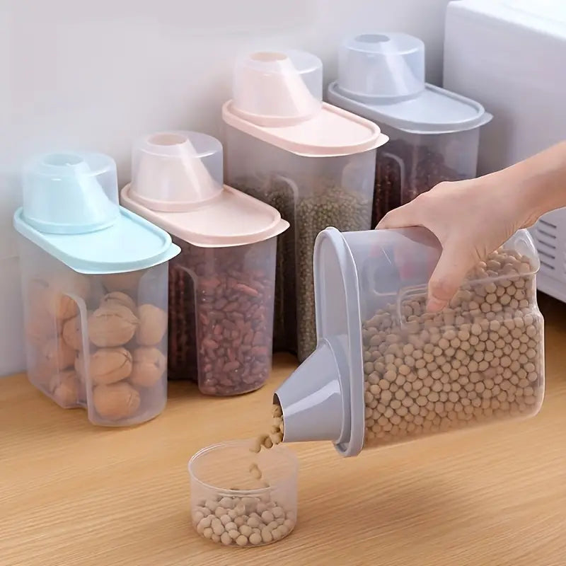 Airtight Food Storage Containers with Lids - Keep Your Food Fresh and Moisture-Free
