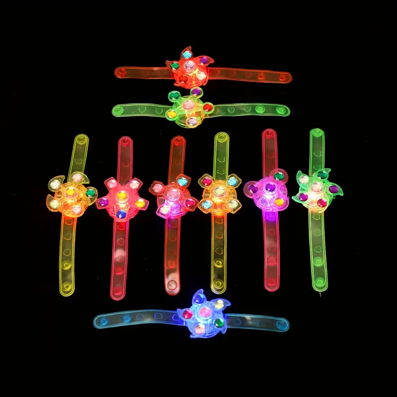 The Rotary Gyro Watch Bracelet Toy-Light Up Your Kid's World