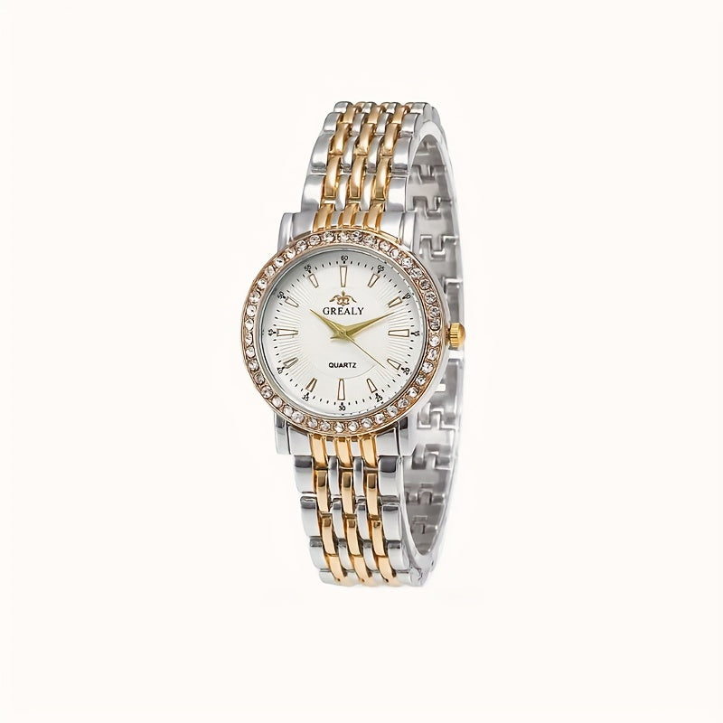 Women's Watch Luxury Rhinestone Quartz