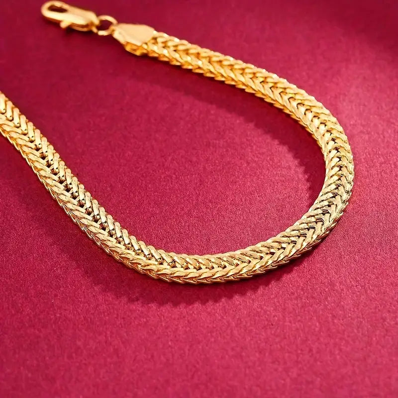 Hip Hop Fashion Cool Bracelet, 6MM Unisex Cool Bracelet