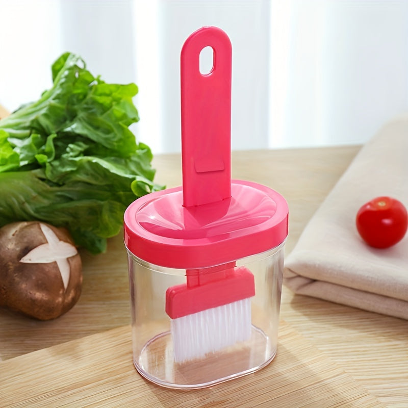 Integrated Barbecue Brush, High-Temperature Resistance (Random Color)