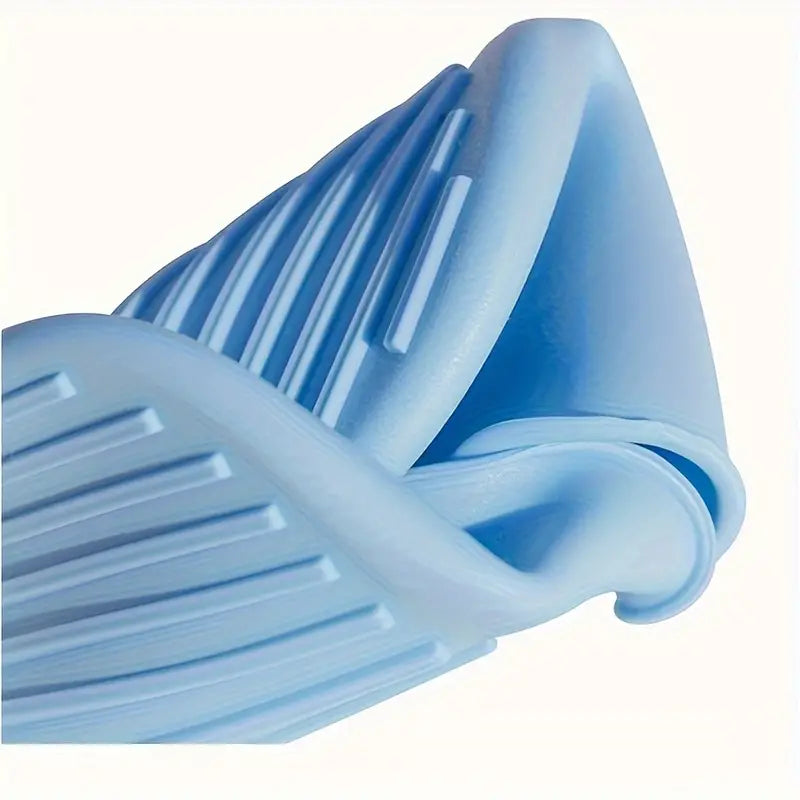 2 Pack Silicone Oven Mitts Pot Holders Sets For Kitchen