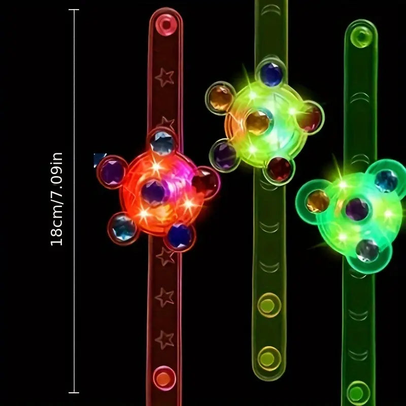 The Rotary Gyro Watch Bracelet Toy-Light Up Your Kid's World