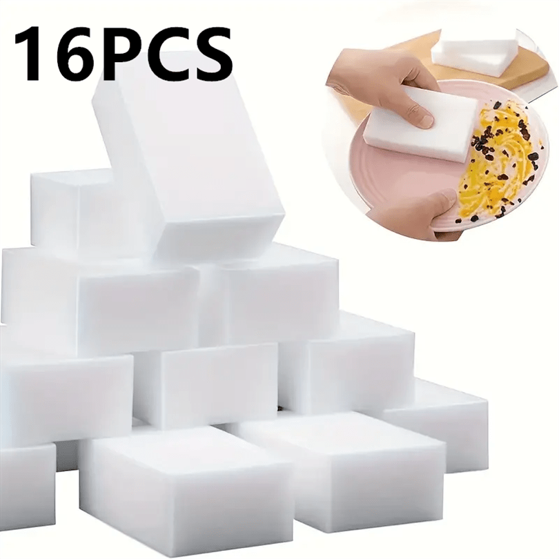 8/16pcs, Magic Sponge Eraser, Foam Cleaning Sponge
