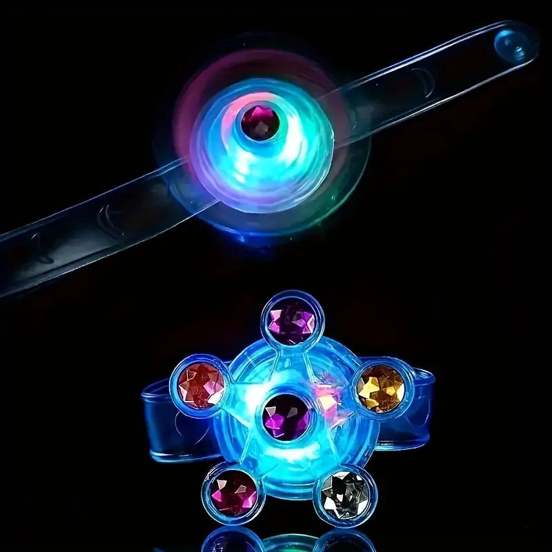 The Rotary Gyro Watch Bracelet Toy-Light Up Your Kid's World