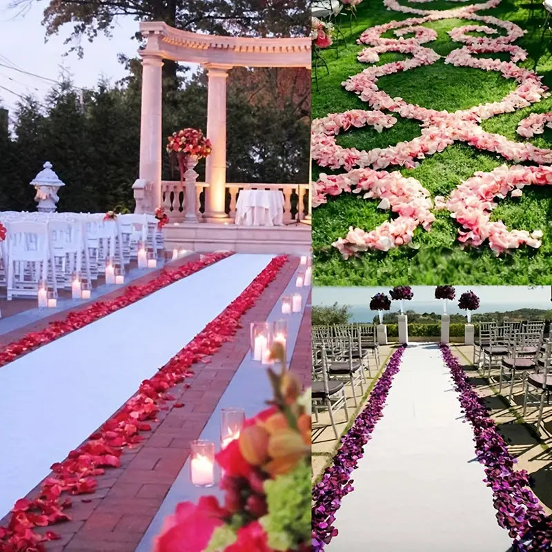 1000pcs Rose Petals Fake Rose Petals Romantic Night Wedding Decoration Party