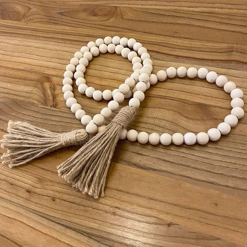 1pc Decorative Beaded Tassel (81.28cm) Bohemian Decoration For Tables Desks & Doors