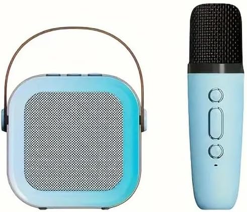 K1 Mini Karaoke Machine with 1 Wireless Microphones