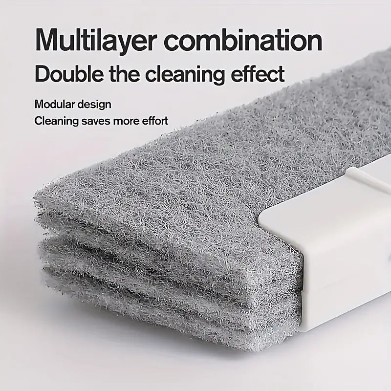 1pcs Universal Window Rail Cleaning Brush