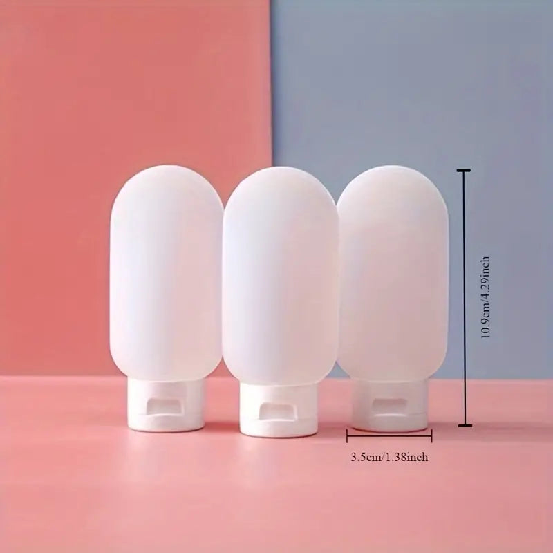 3pc Portable Travel Bottles Leak Proof, 3pcs*60ml Travel Containers For Travel