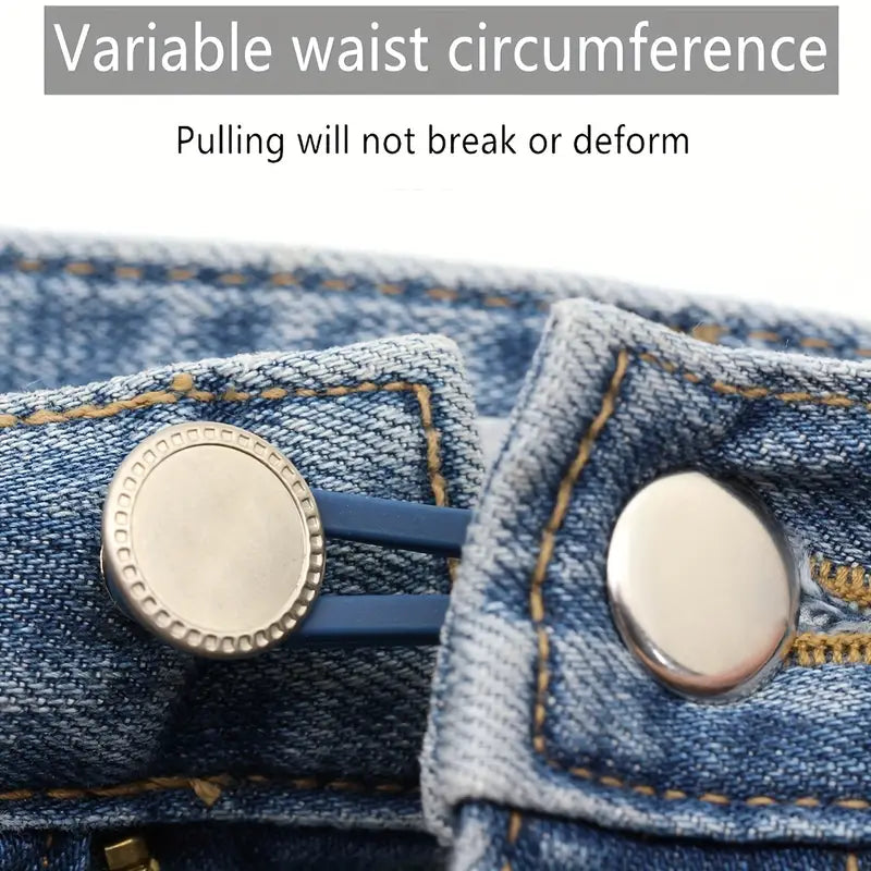 5pcs Jeans Waist Size Change Artifact Waist Expansion Button