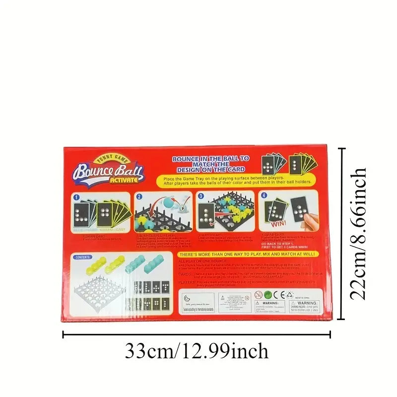 Bouncing Ball Game, Interactive Coordination Board Game Toy