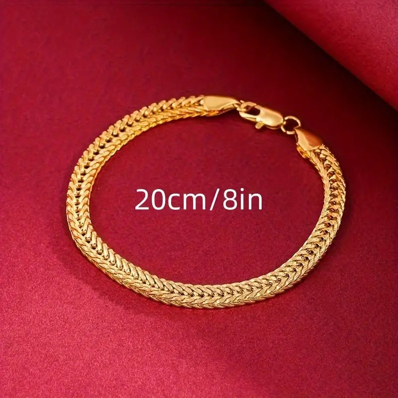 Hip Hop Fashion Cool Bracelet, 6MM Unisex Cool Bracelet