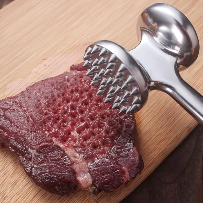 Meat Hammer Heavy Chicken Chop Beef Pork Lamb Tenderizer Kitchen Stainless Steel
