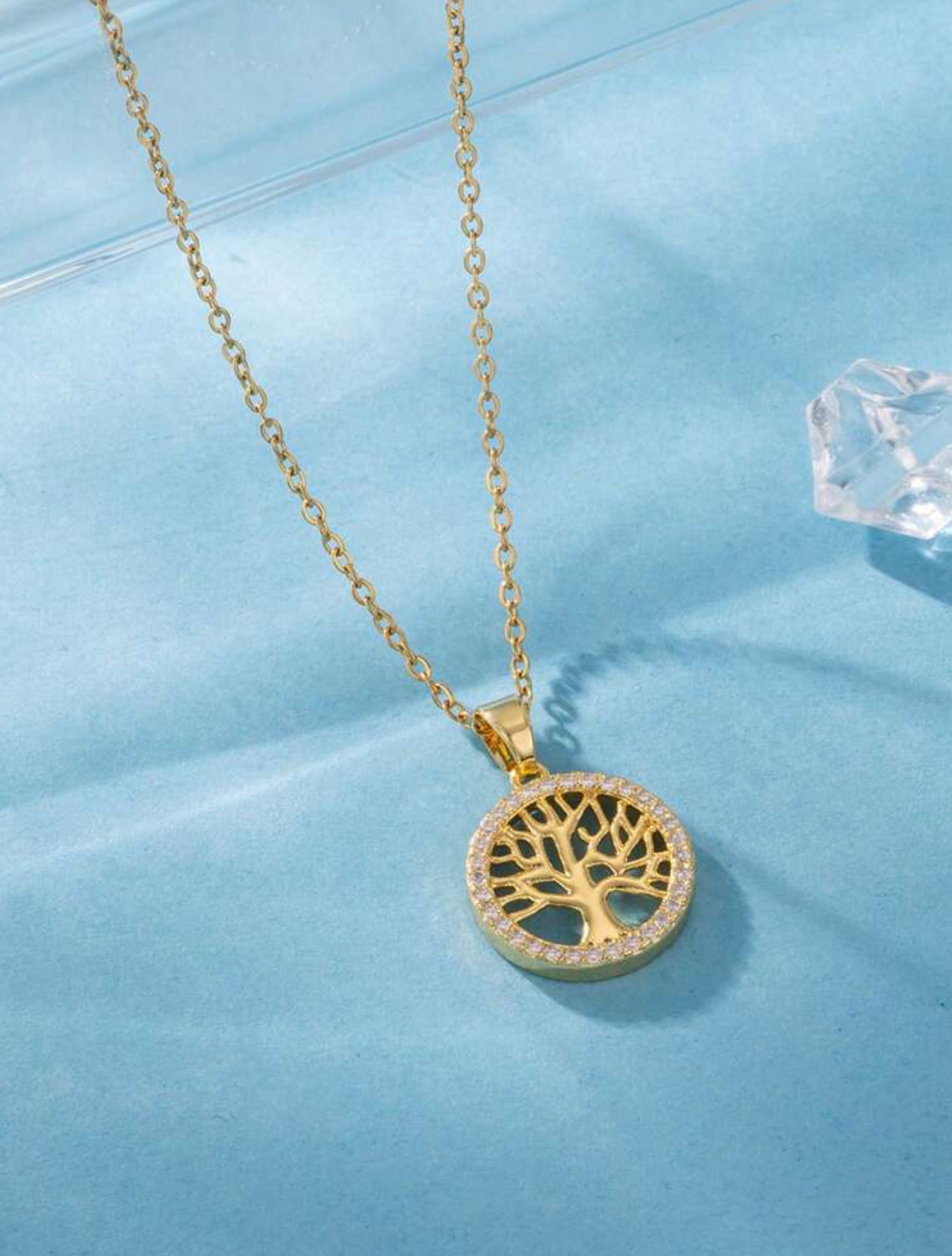 1pc European and American Style stainless steel Ring Celtic Love Tree Of Life Pendant Necklace