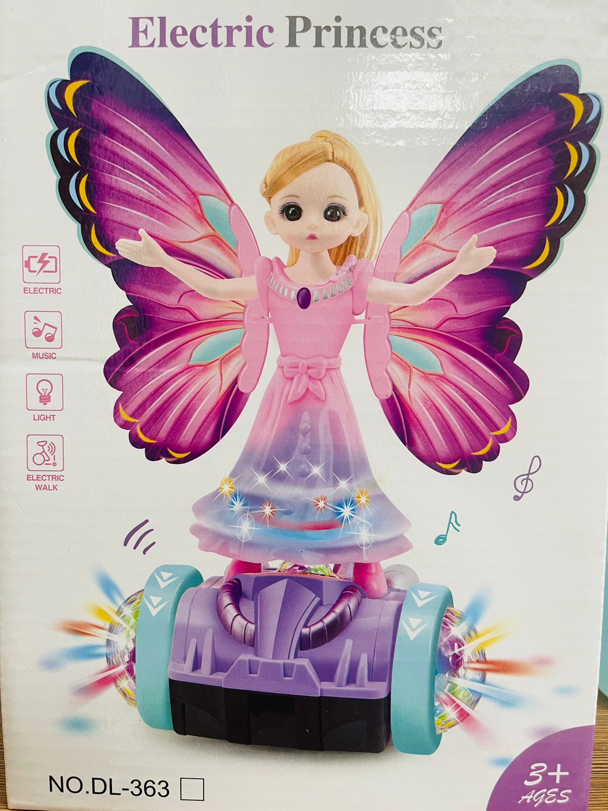 Fairy Princess Dancing Rotating Singing Musical Doll Toy