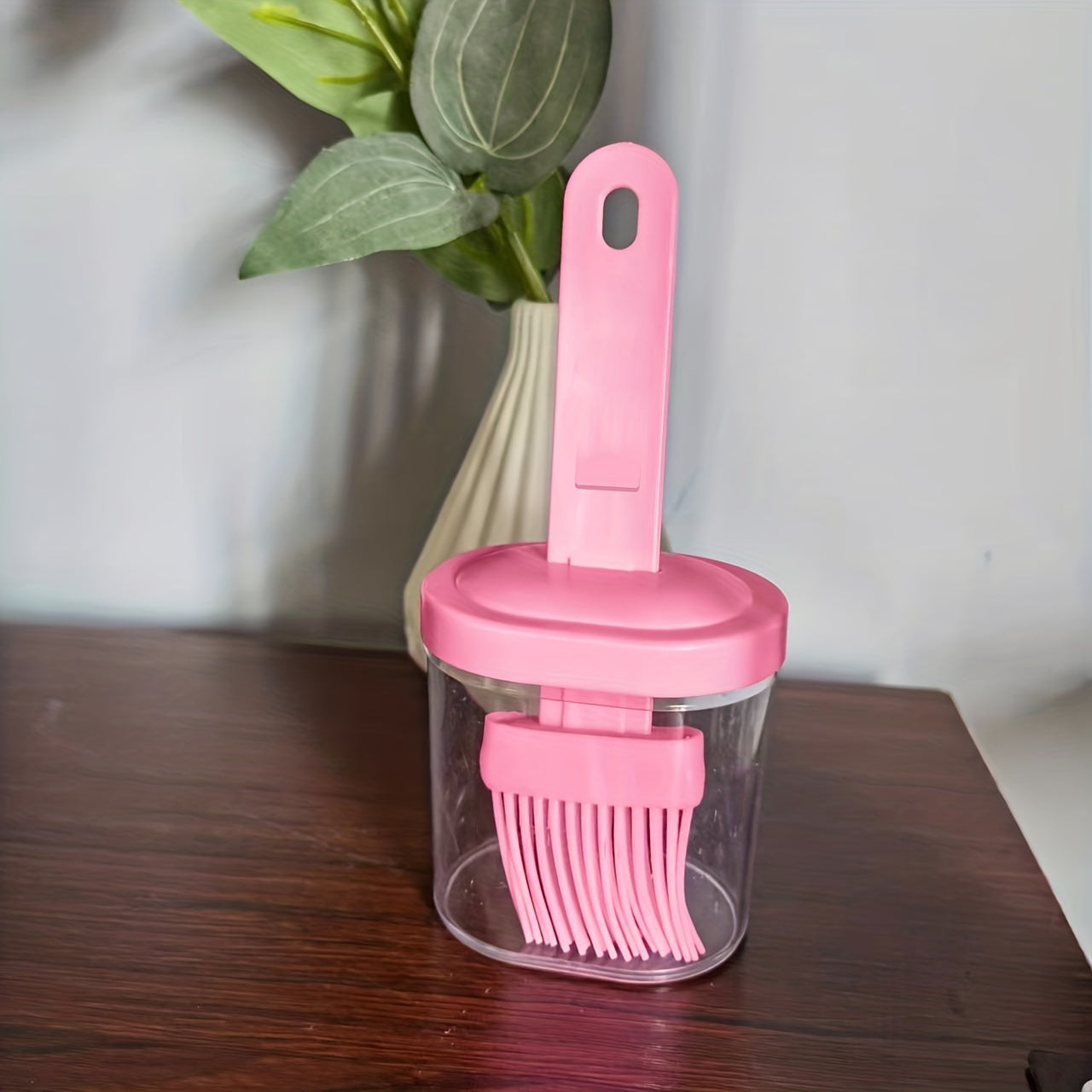 Integrated Barbecue Brush, High-Temperature Resistance (Random Color)