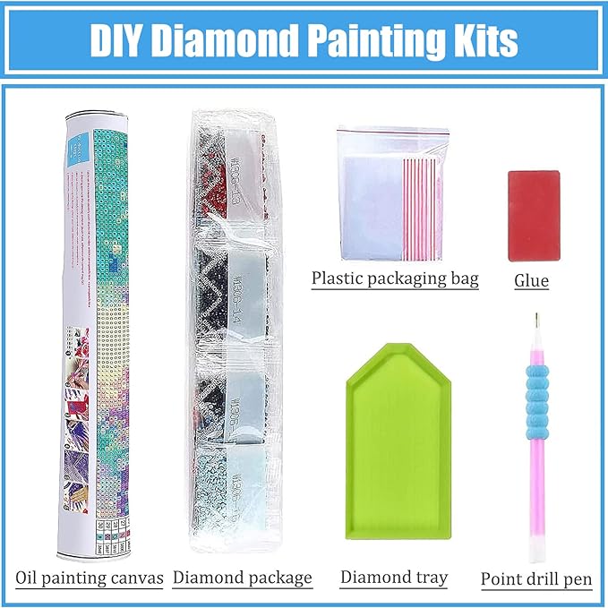 5D Diamond Painting Round And Square Full Drill Dream- Butterfly
