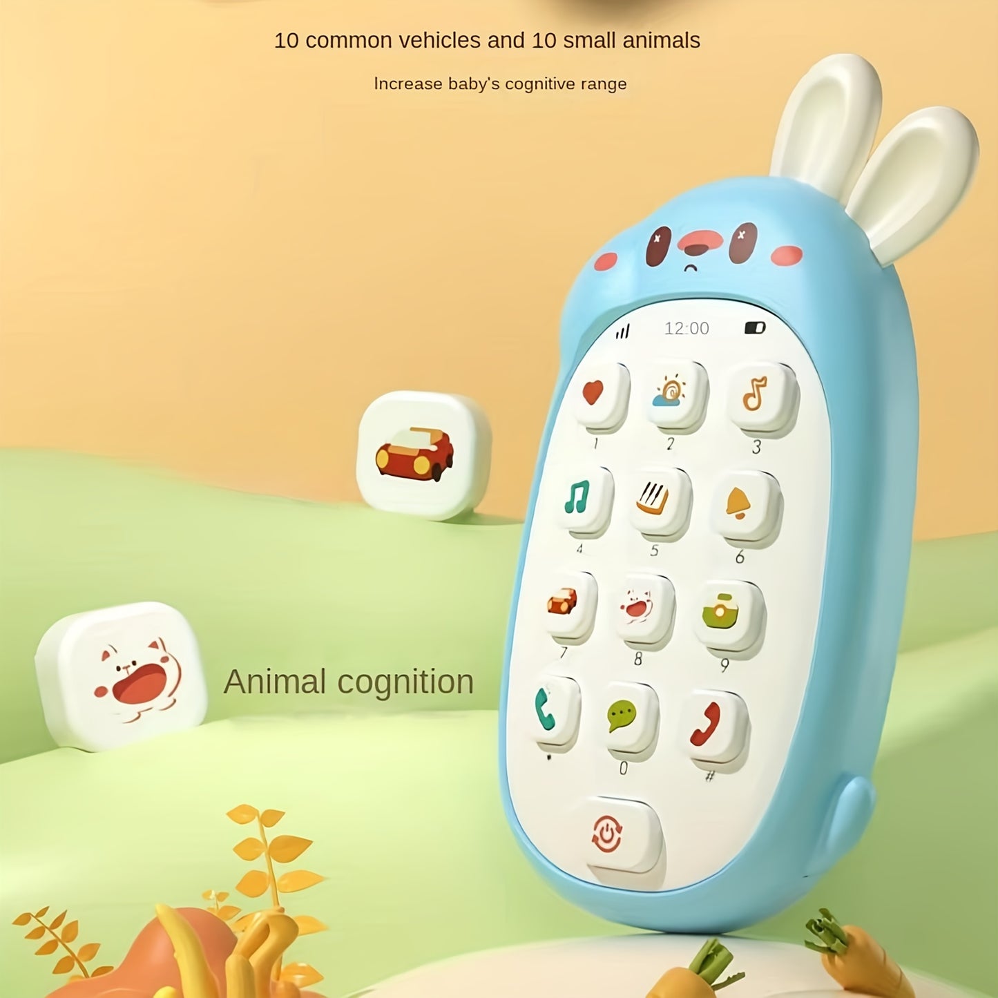 Infants And Children Can Chew Music Phone For Intellectual Development