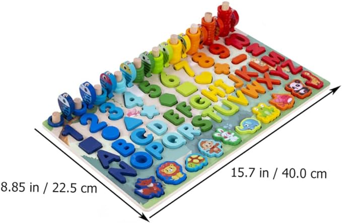 Boost Your Child's Intelligence With This Wooden Multifunctional Puzzle Toys!