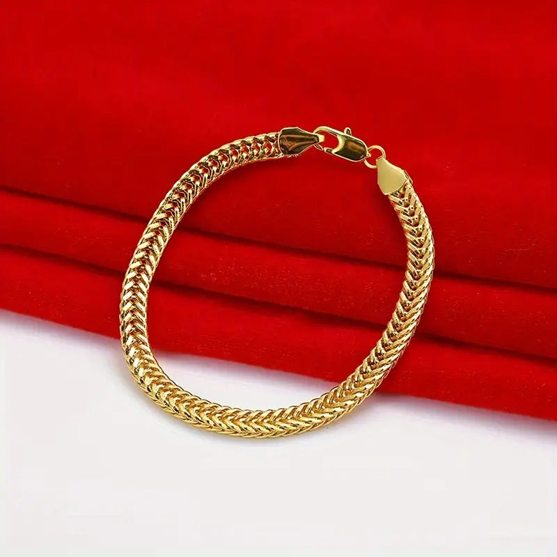 Hip Hop Fashion Cool Bracelet, 6MM Unisex Cool Bracelet