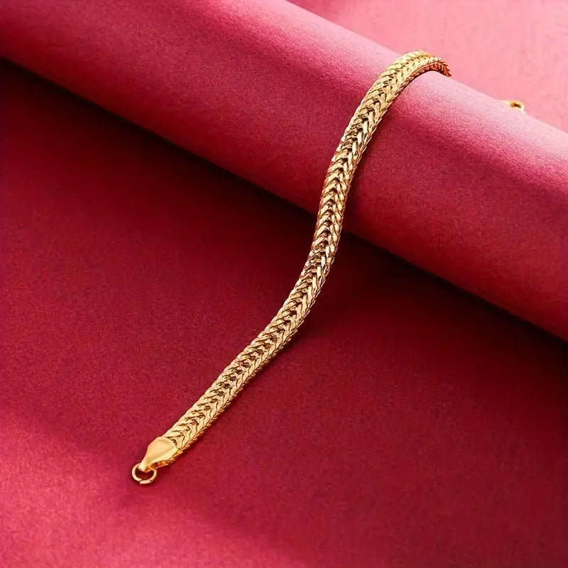 Hip Hop Fashion Cool Bracelet, 6MM Unisex Cool Bracelet
