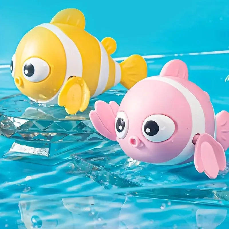 Bath Toys Pool Toys For Kids, Baby Funny Wind Up Swimming Fish Bath Toy