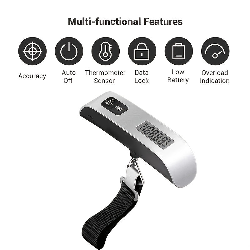 Digital Handheld Luggage Hanging Baggage Scale,hand Scale