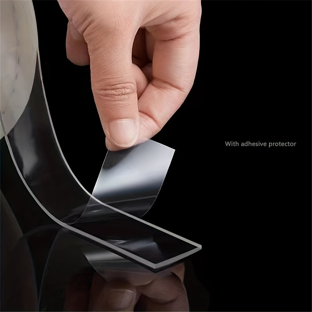 Roll Transparent Double Sided Nano Tape, Waterproof Wall Stickers( 3CM*300CM)