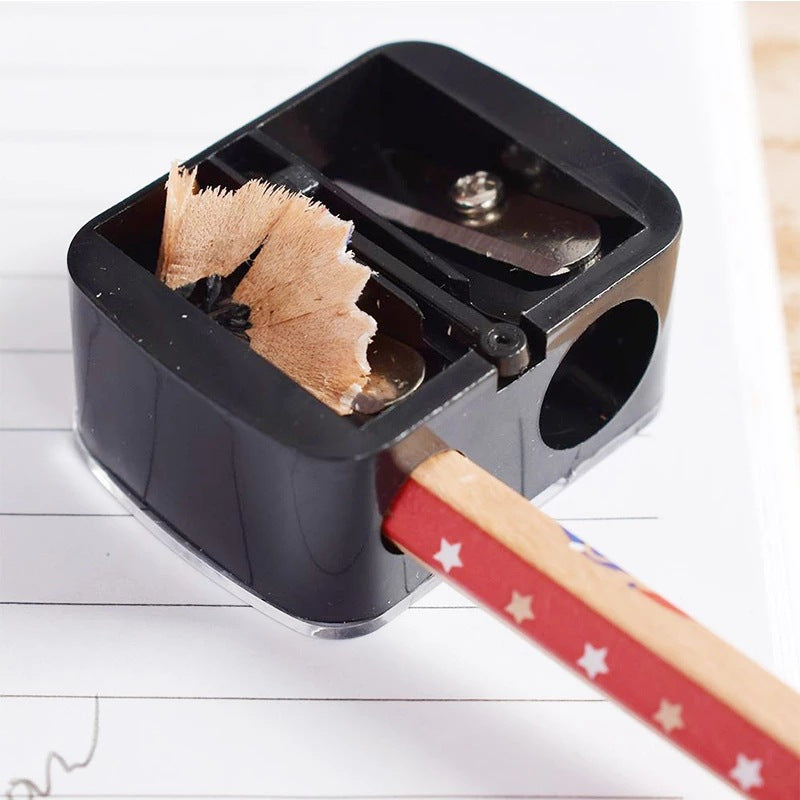 Double Hole Pencil Sharpener For Lipstick, Makeup, Eyebrow Razor, Lip Liner