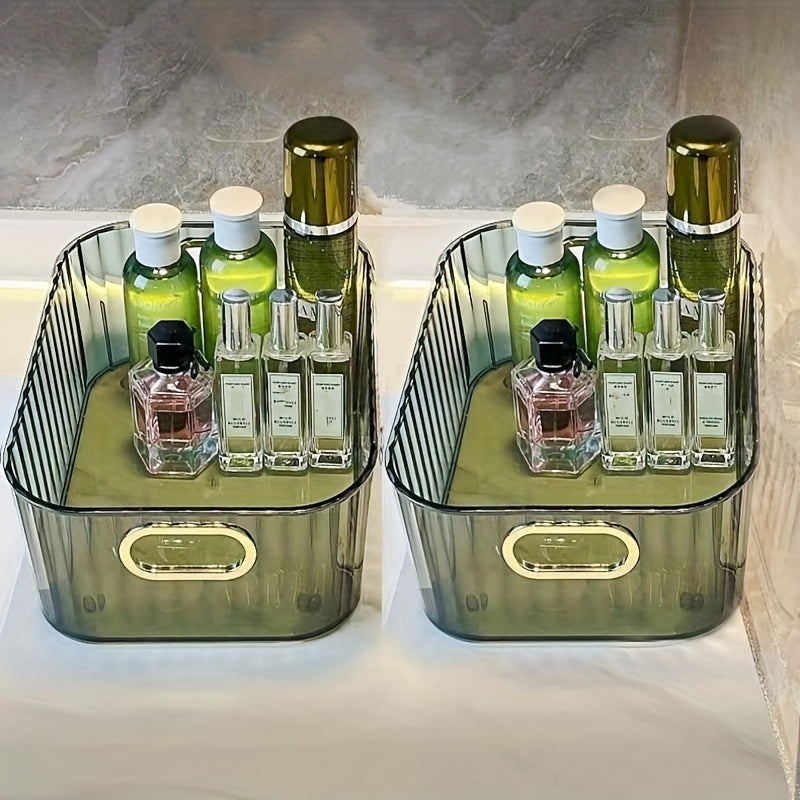 1pc Desktop Cosmetic Storage Box, Dresser Skin Care Sundries
