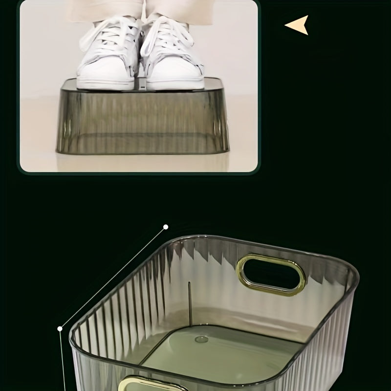1pc Desktop Cosmetic Storage Box, Dresser Skin Care Sundries