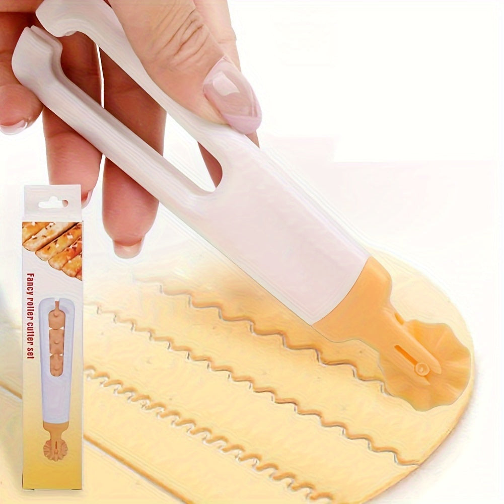1pc, Dumplings Biscuit Roller Cookie Round Rolling Cutting Blade