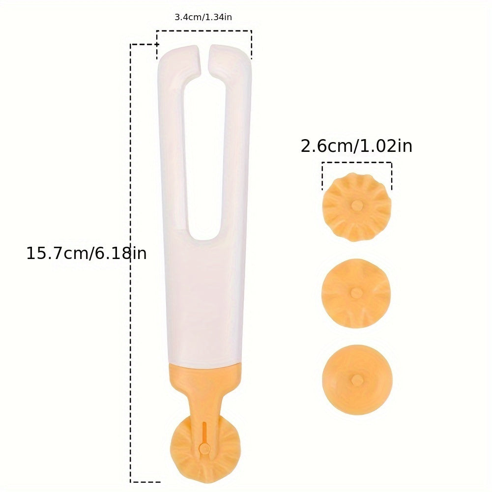 1pc, Dumplings Biscuit Roller Cookie Round Rolling Cutting Blade