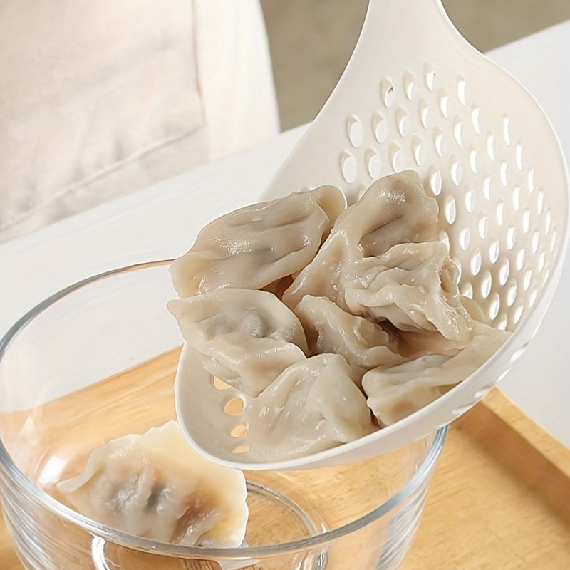 Multi-Purpose Kitchen Colander - Long Handle, Leak-Proof Mesh, Non-Slip Design