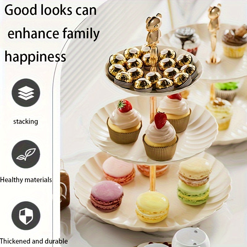1pc Household Dried Fruit Tray, Living Room Coffee Table, High Appearance Fruit Tray
