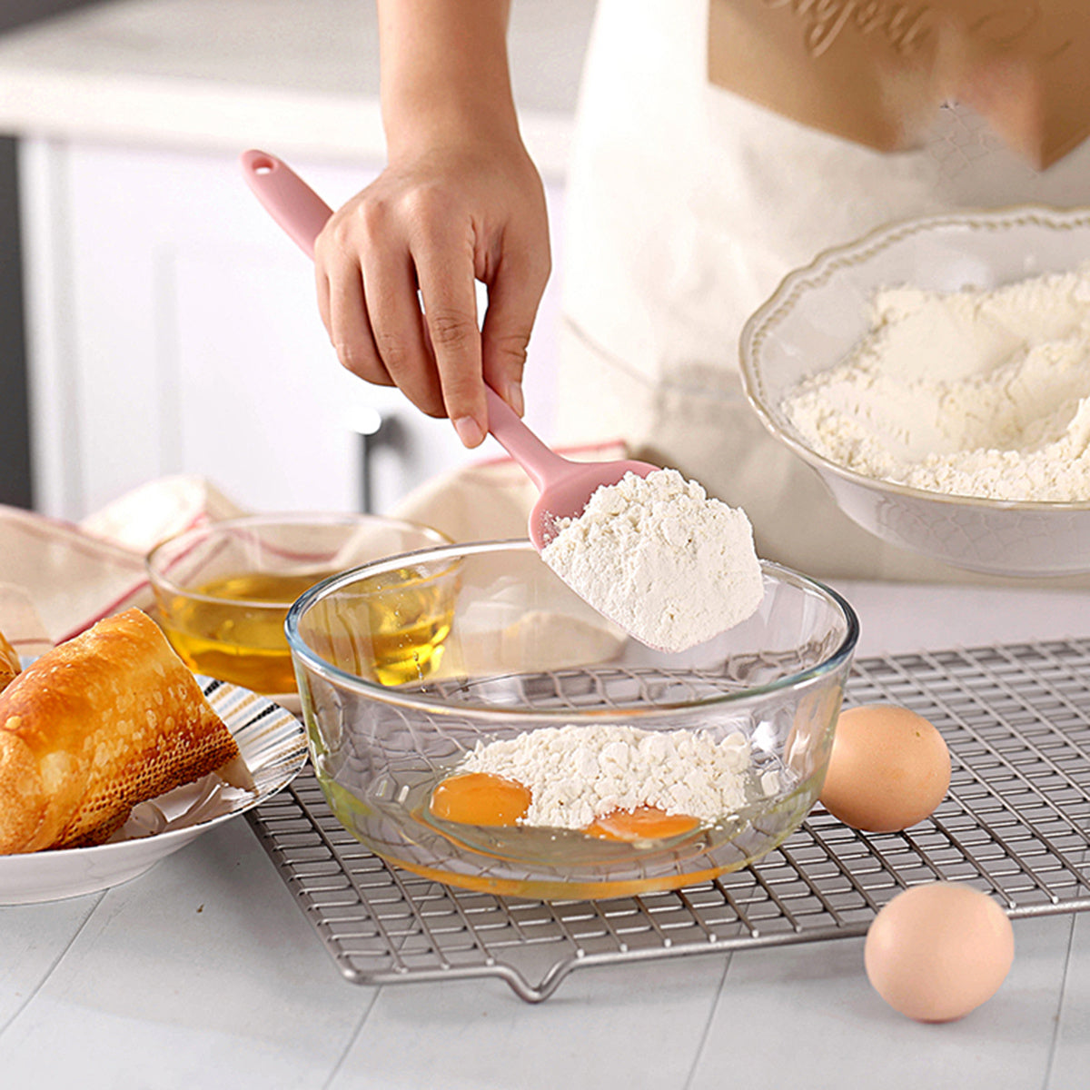 Cooking Spoon, Silicone Kitchenware, Kitchen Baking Tool