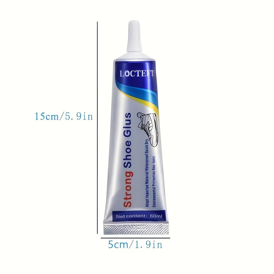Upgraded 60ml Shoe Glue With Soft And Waterproof Properties For Repairing Leather Shoes, Sports Shoes, And Sneakers.