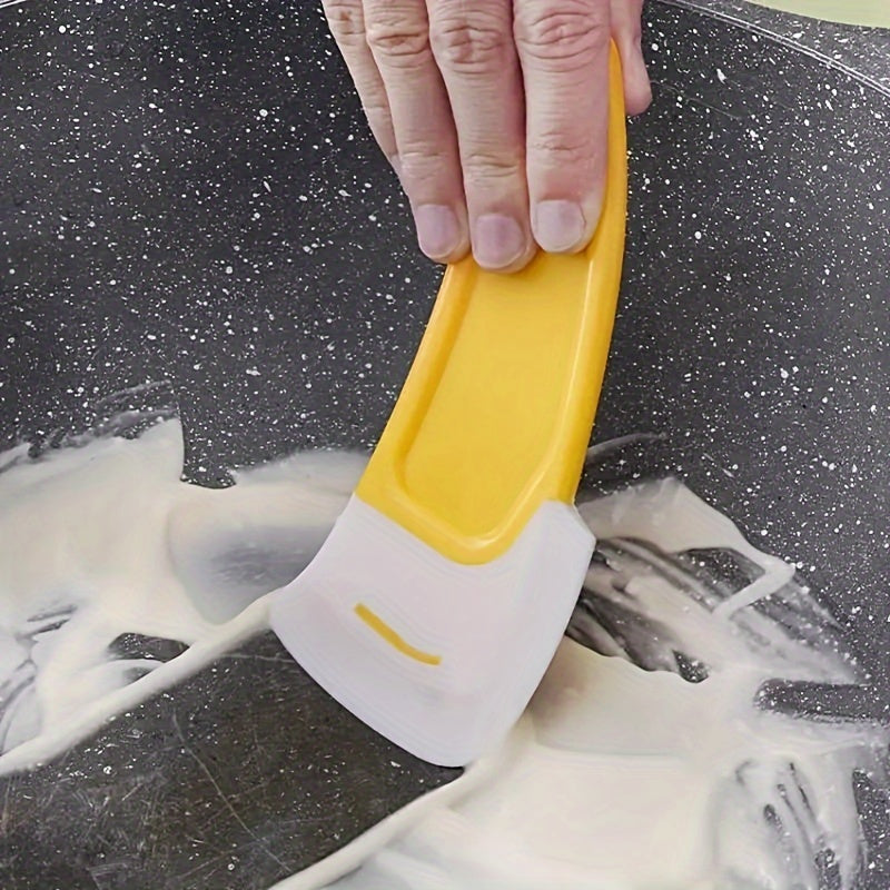 Oil-proof Scraper, Multipurpose Kitchen Scraper, Kitchen Cleaning Scraper For Pot Bottom Stove Range Hood