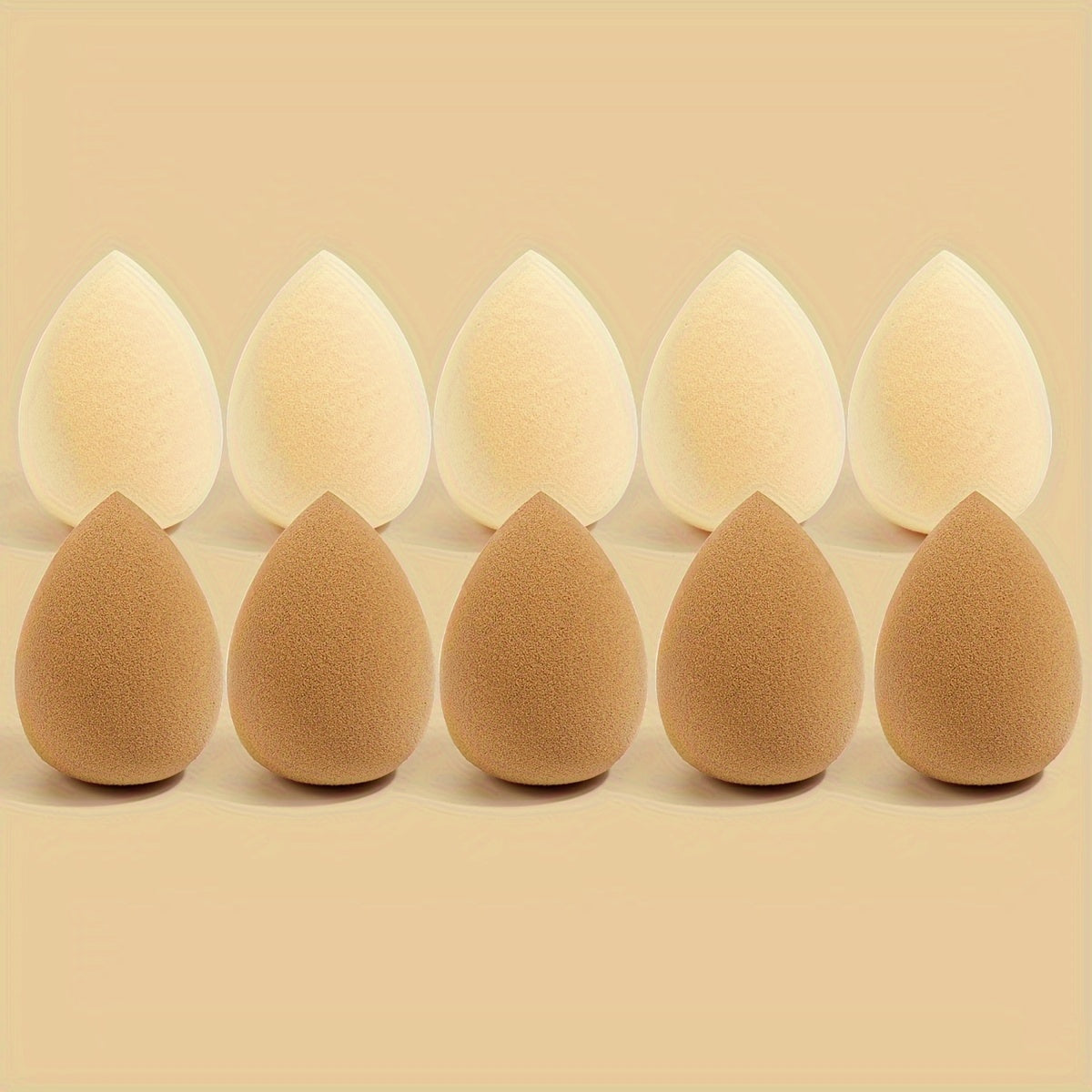 5pcs Sponge Makeup Egg Set, Medium Size