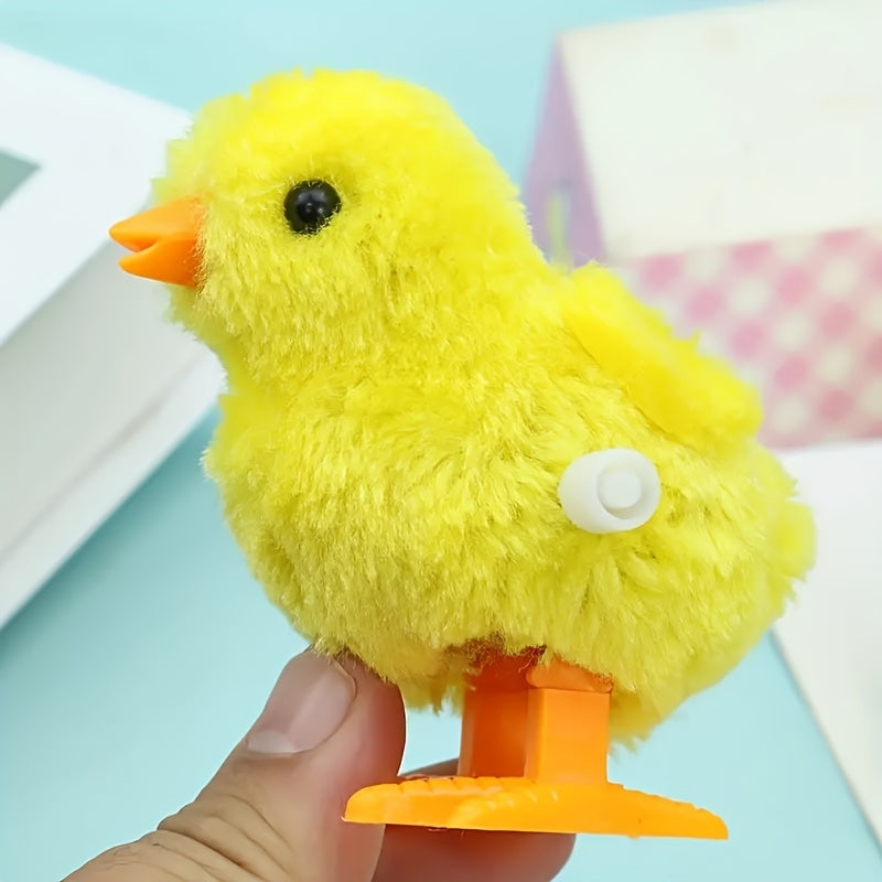 Rabbit Jumping Chicken Clockwork Toys, Novelty Jumping Clockwork Toys, Children's Easter Egg Basket Stockings