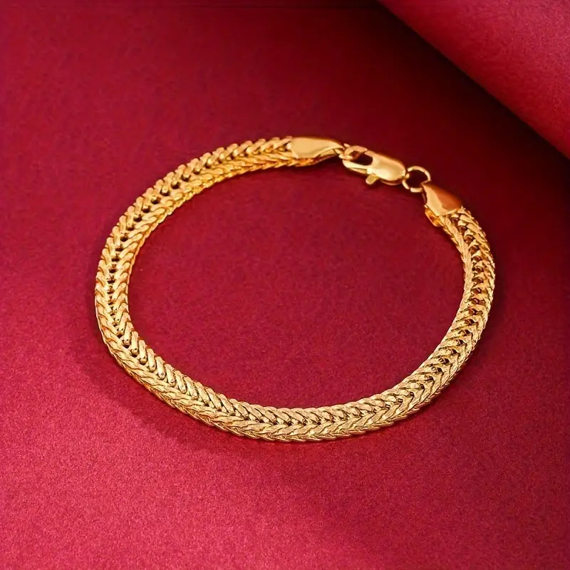 Hip Hop Fashion Cool Bracelet, 6MM Unisex Cool Bracelet