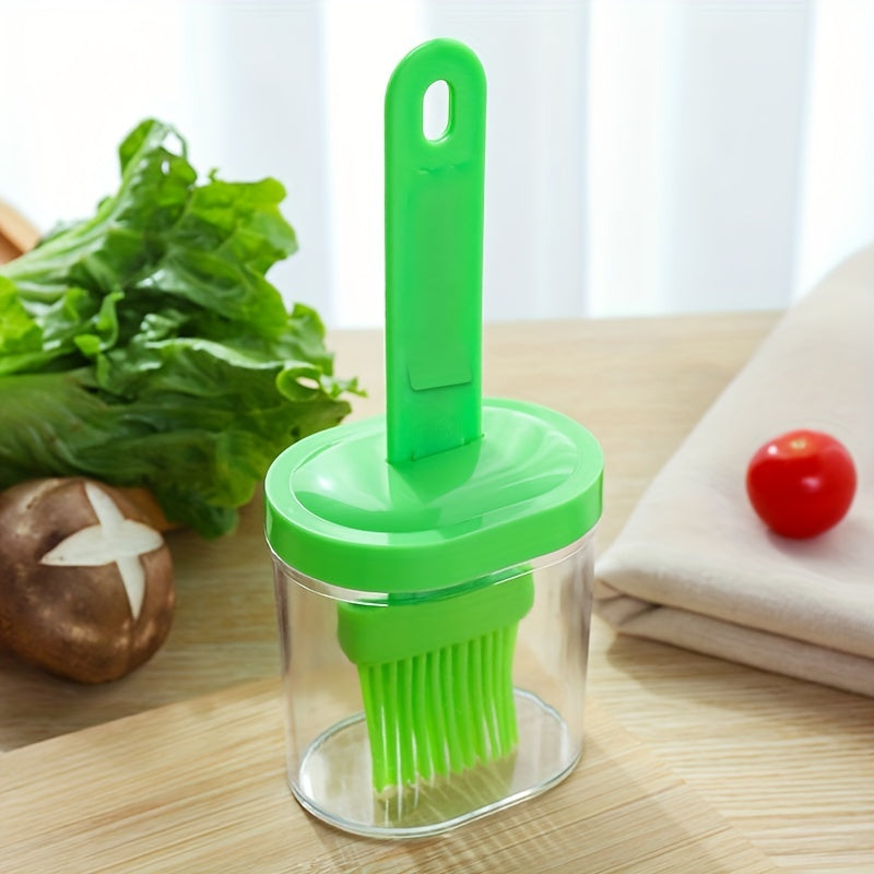 Integrated Barbecue Brush, High-Temperature Resistance (Random Color)